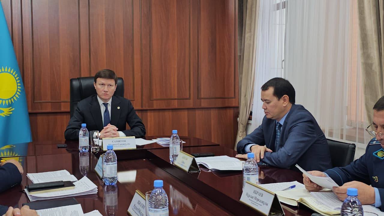 Состоялось заседание комиссии при акимате района