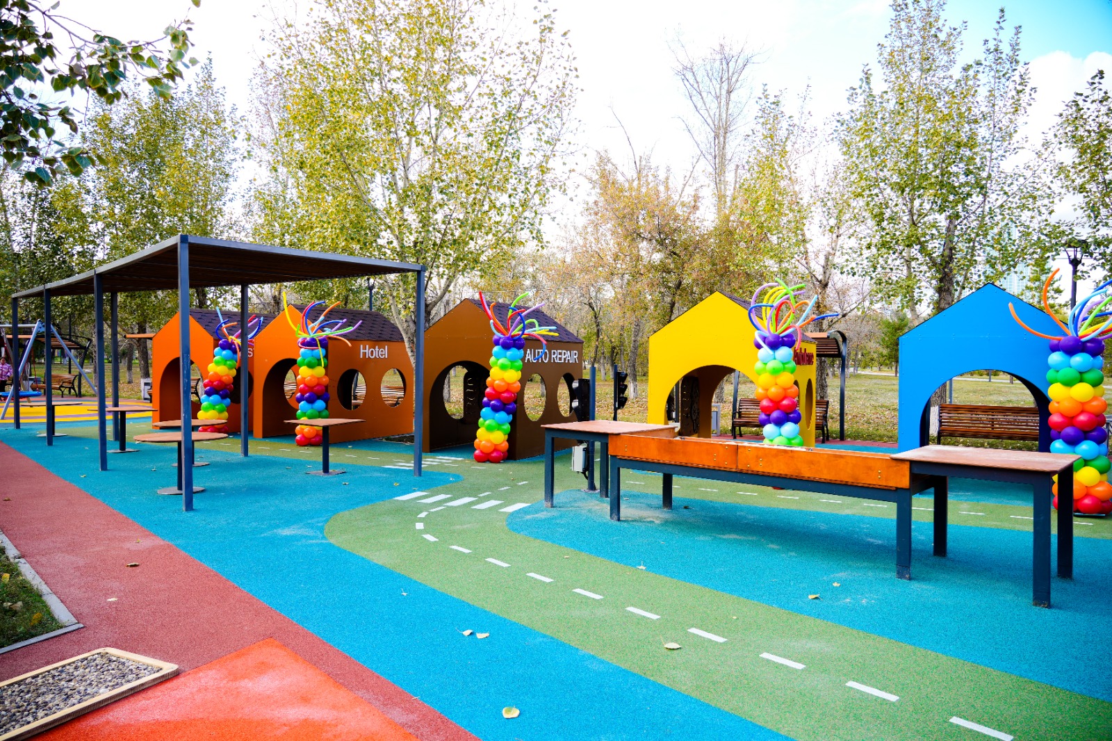 Астанада ерекше балалар үшін жаңа инклюзивті ойын алаңы ашылды