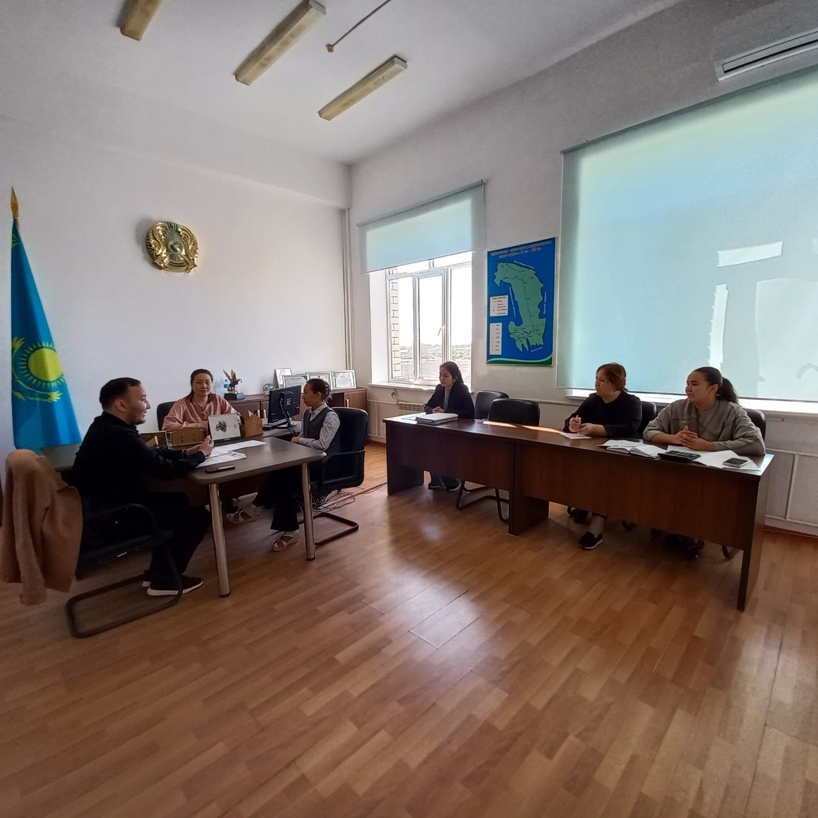 Проведена разъяснительная работа для сотрудников Курмангазинской районной больницы