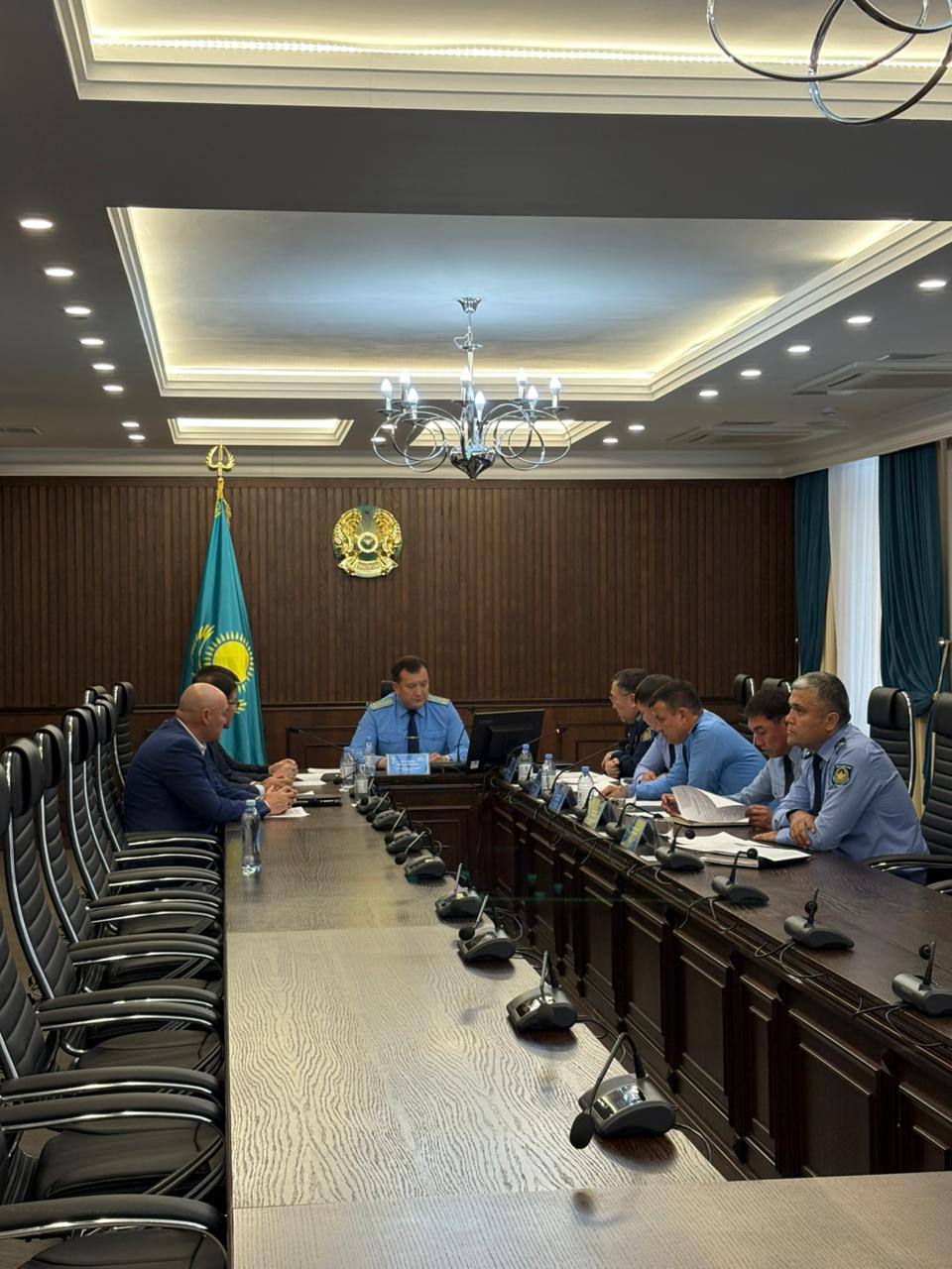В прокуратуре Туркестанской области проведено расширенное межведомственное совещание