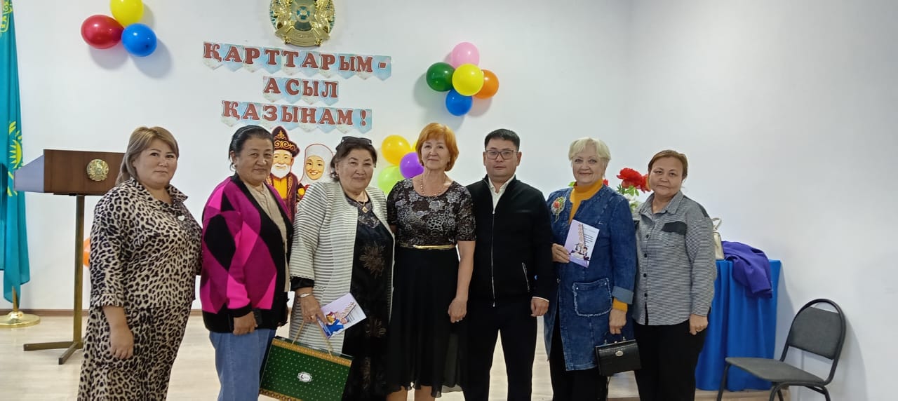 Поздравление акима села с днем пожилого человека