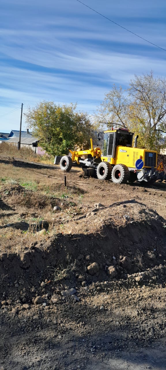 Құсмұрын кентіндегі Деповская көшені профильдеу
