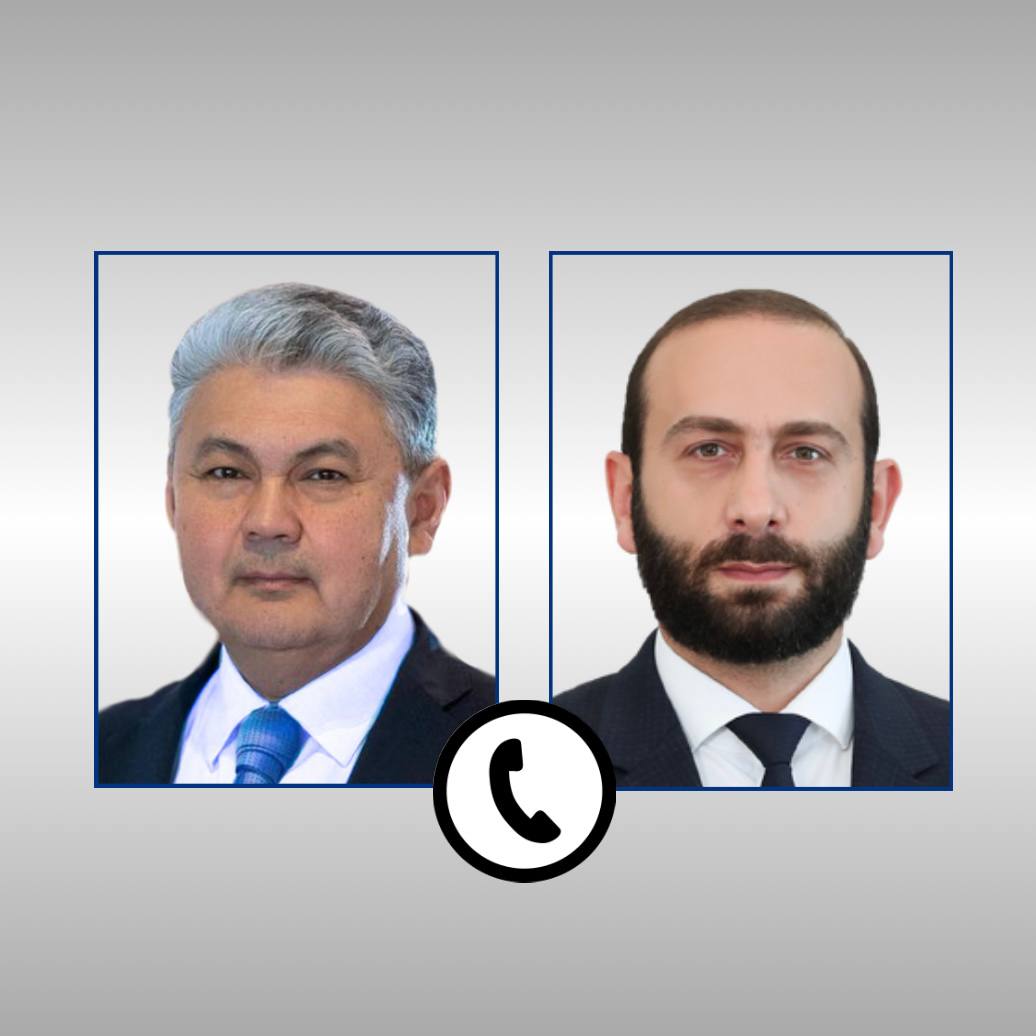 Қазақстан мен Арменияның сыртқы істер министрлері телефон арқылы сөйлесті