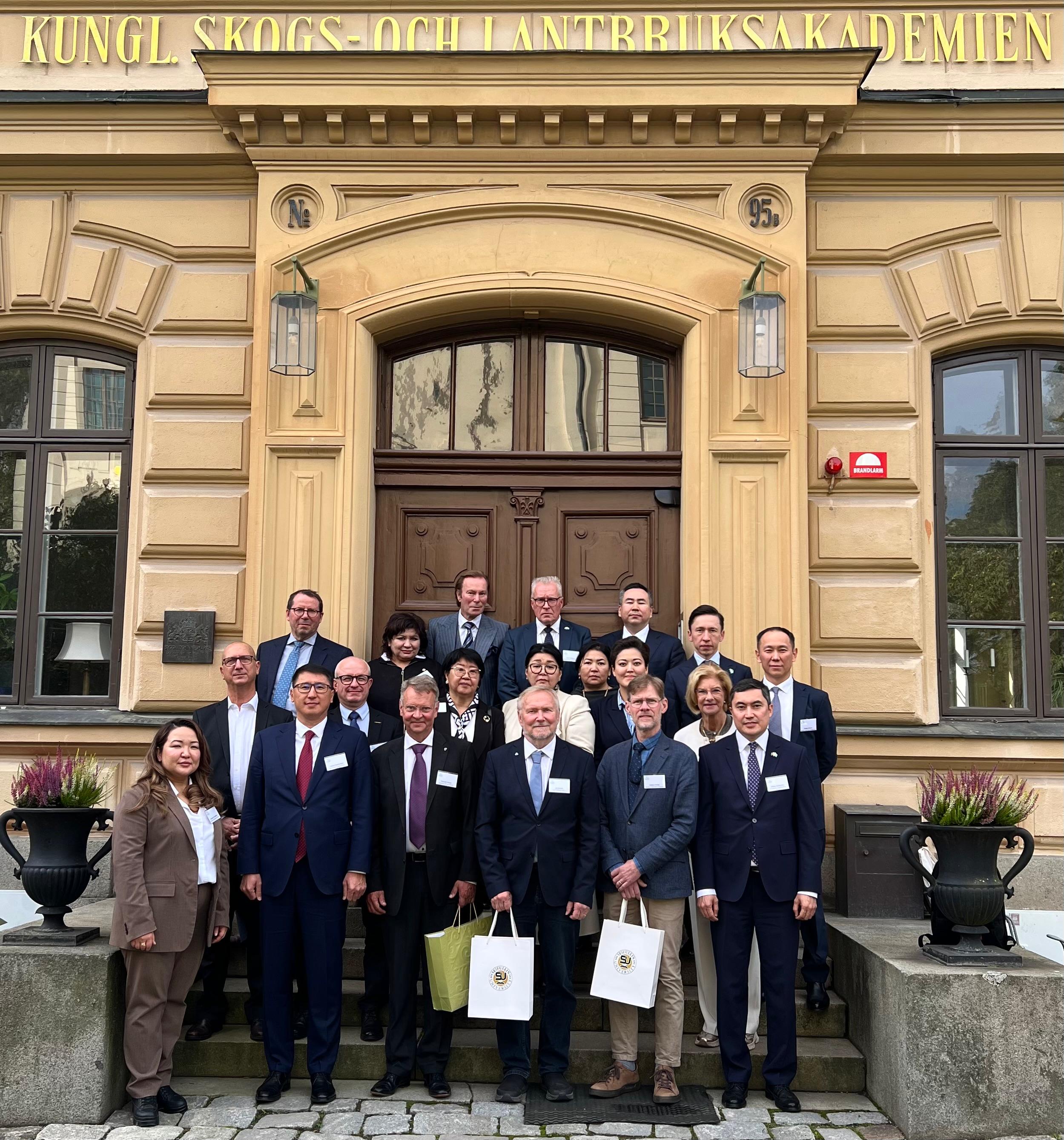 Ways to Advance Further Cooperation with Kazakhstan in the Agricultural Sector Discussed in Sweden