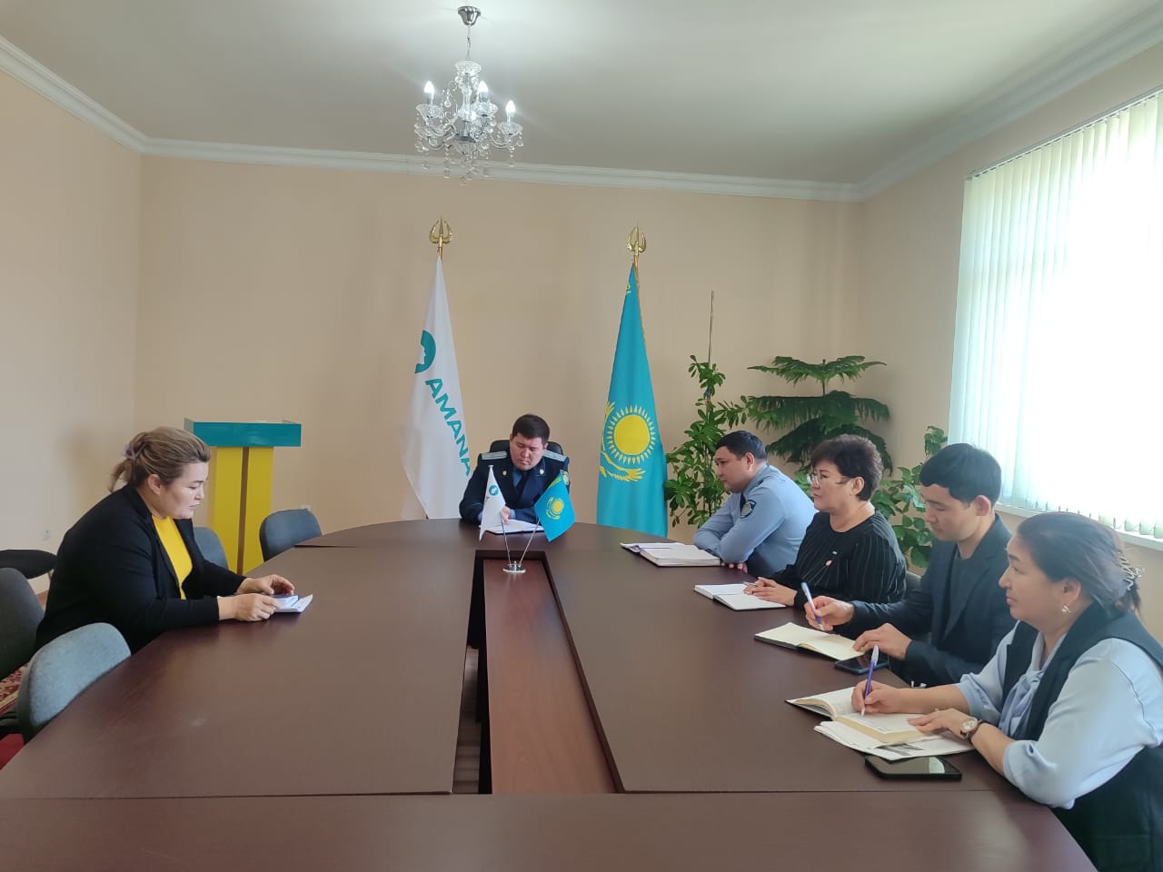 Заместителем прокурора Целиноградского района проведен личный прием граждан