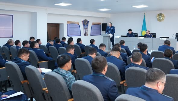 В ДП Туркестанской области подвели итоги оперативно-служебной деятельности