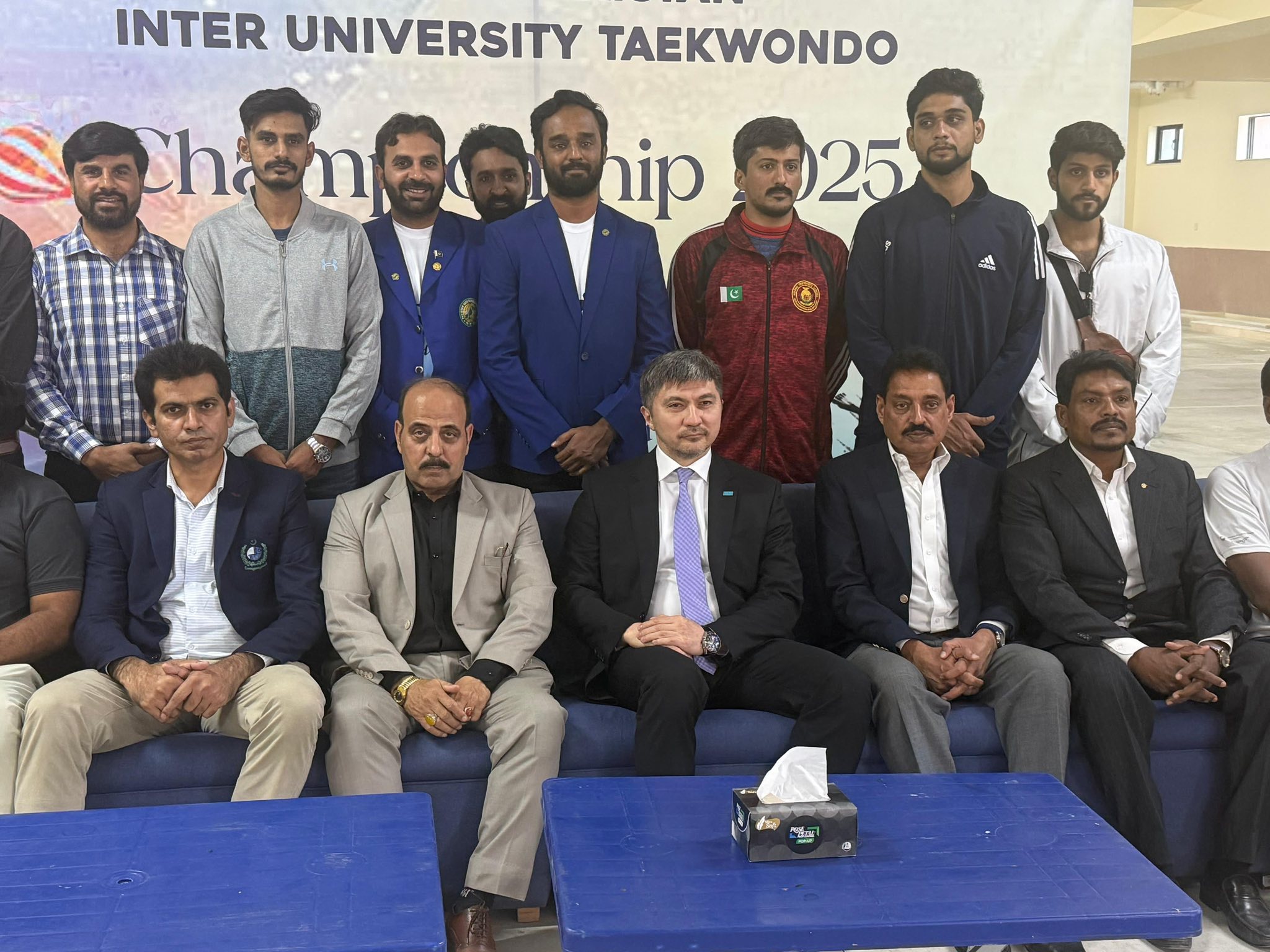 Қазақстан Елшісі таэквондодан Пәкістанның университетаралық чемпионатына құрметті қонақ ретінде қатысты