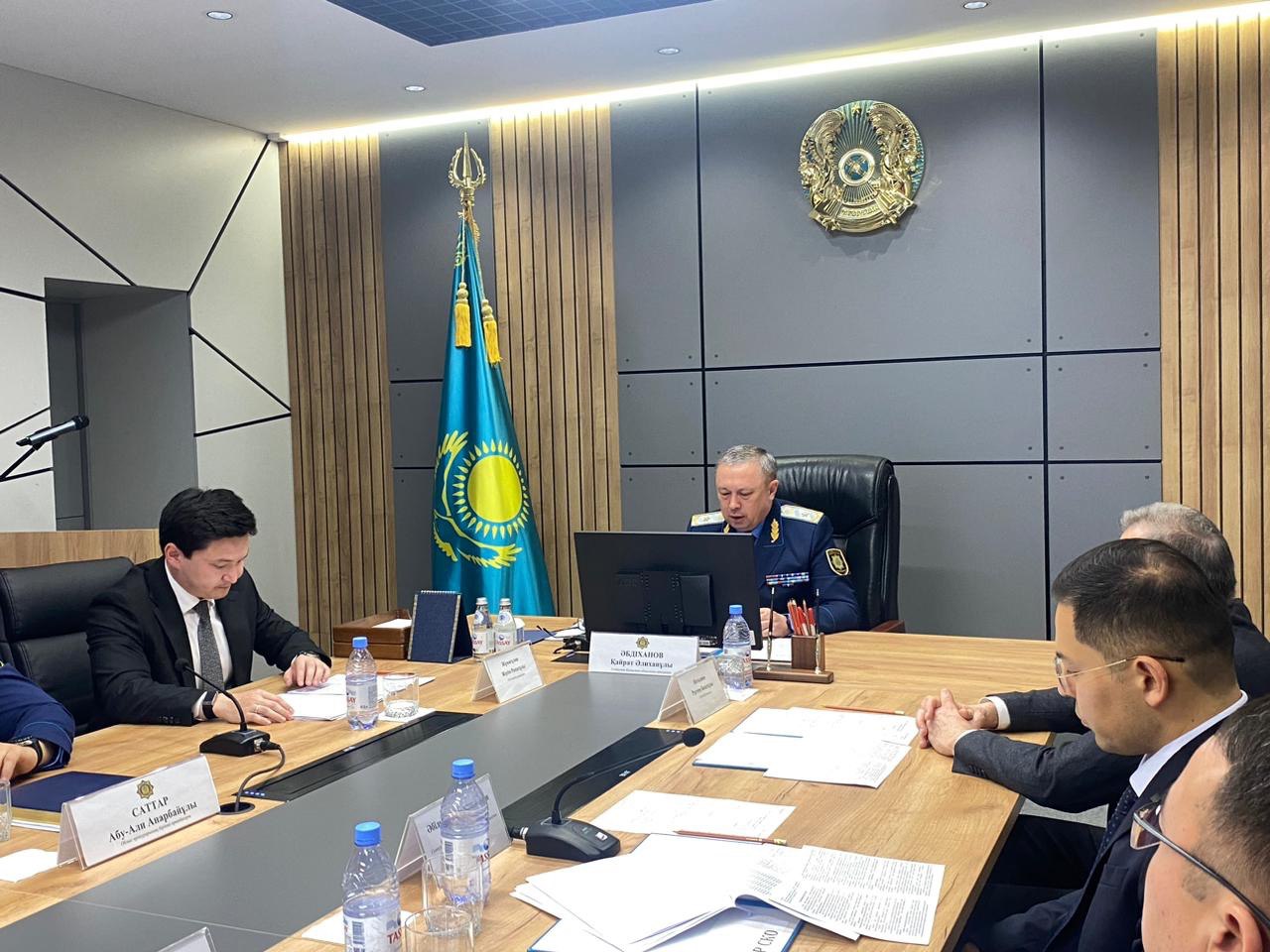 В прокуратуре Северо-Казахстанской области обсудили вопрос административного производства