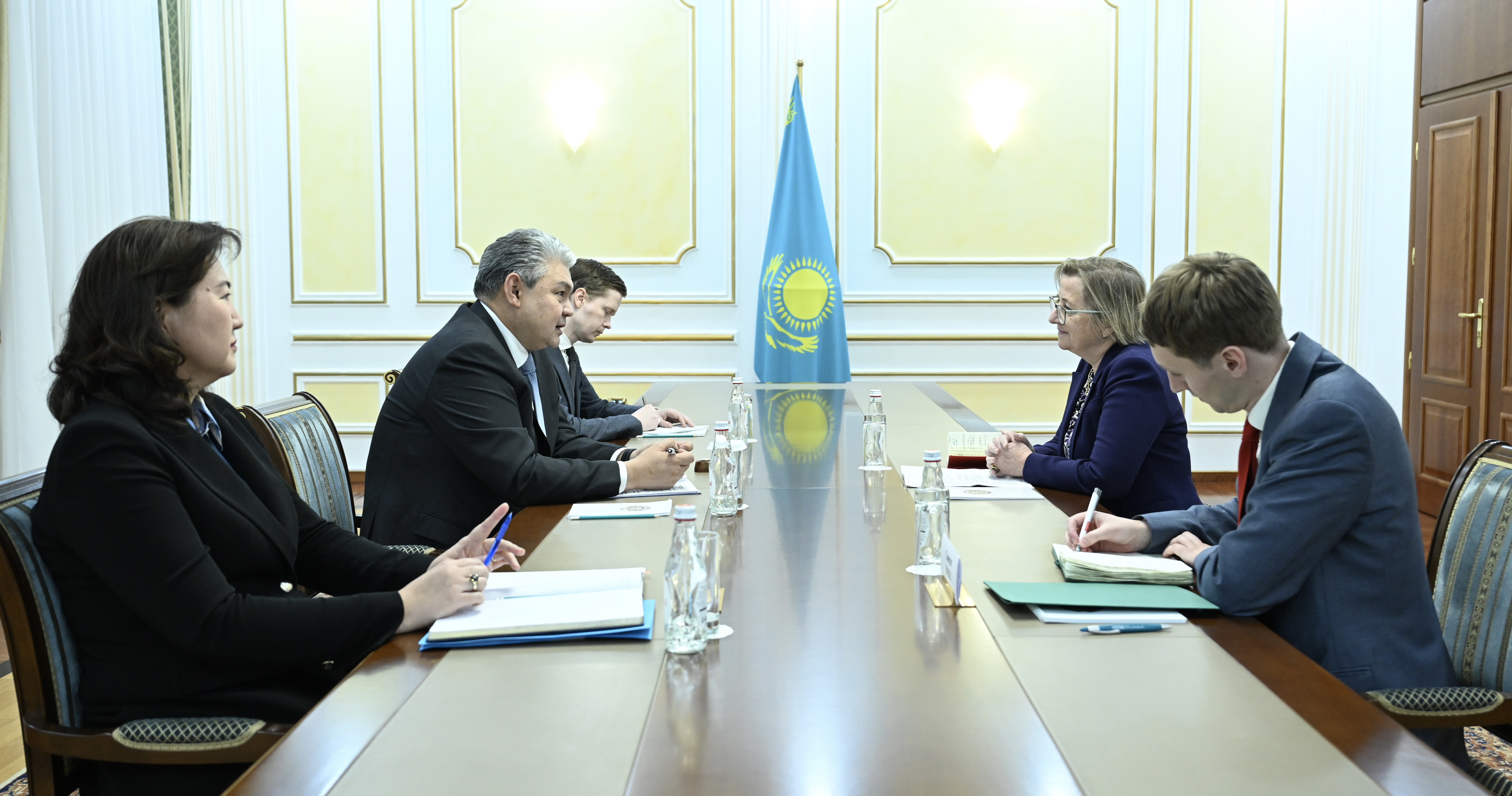 Министр иностранных дел Казахстана принял Посла Великобритании