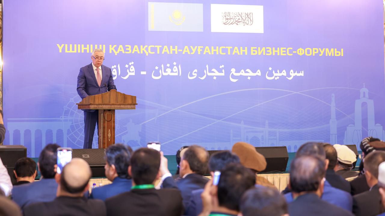 CASA, ТМК, бидай және медициналық миссия: Шымкентте Қазақстан-Ауғанстан бизнес-форумы мен ауған тауарларының көрмесі басталды