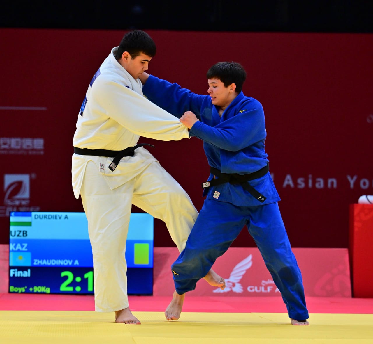 Бахрейннің Манама қаласында өткен III жасөспірімдер арасындағы Азия ойындарындағы дзюдо бәсекесі өз мәресіне жетті