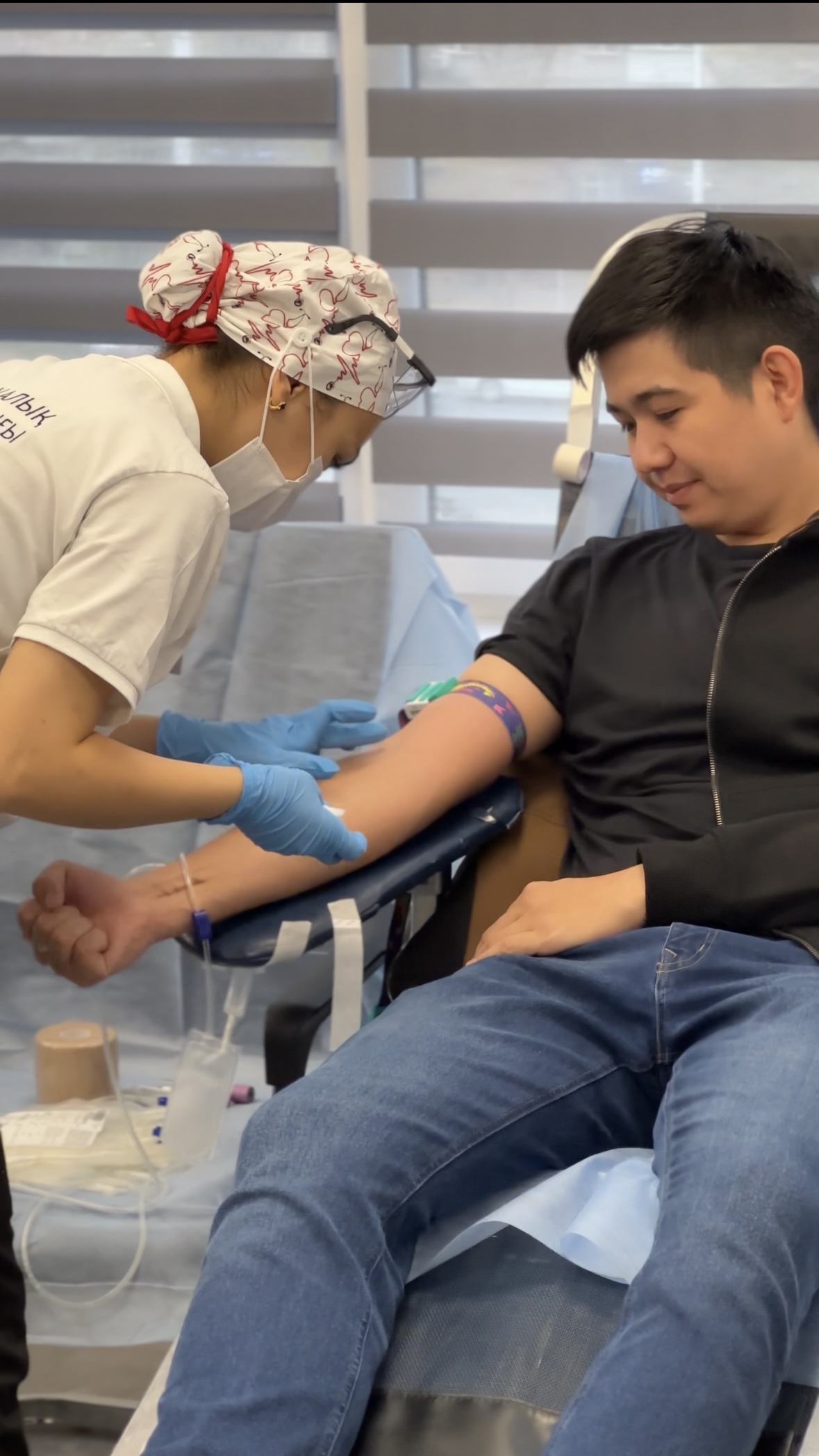 В Ауэзовском районе прошёл День донора