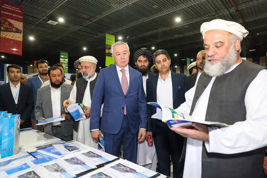 ШЫМКЕНТТЕ АУҒАНСТАН ТАУАРЛАРЫНЫҢ КӨРМЕСІ БАСТАЛДЫ