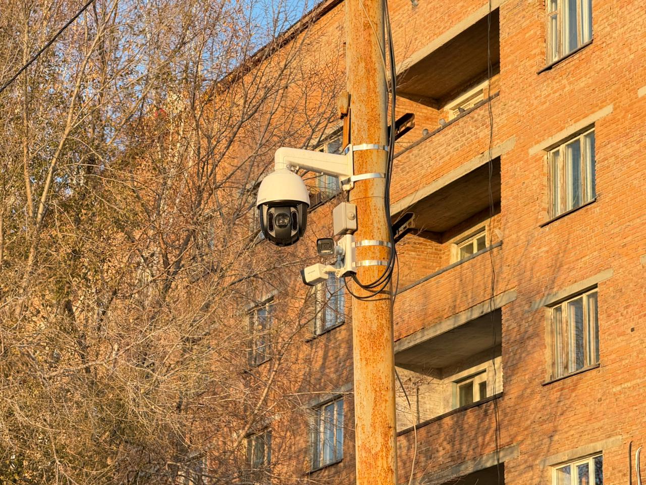 В поселке Глубокое заработали камеры видеонаблюдения