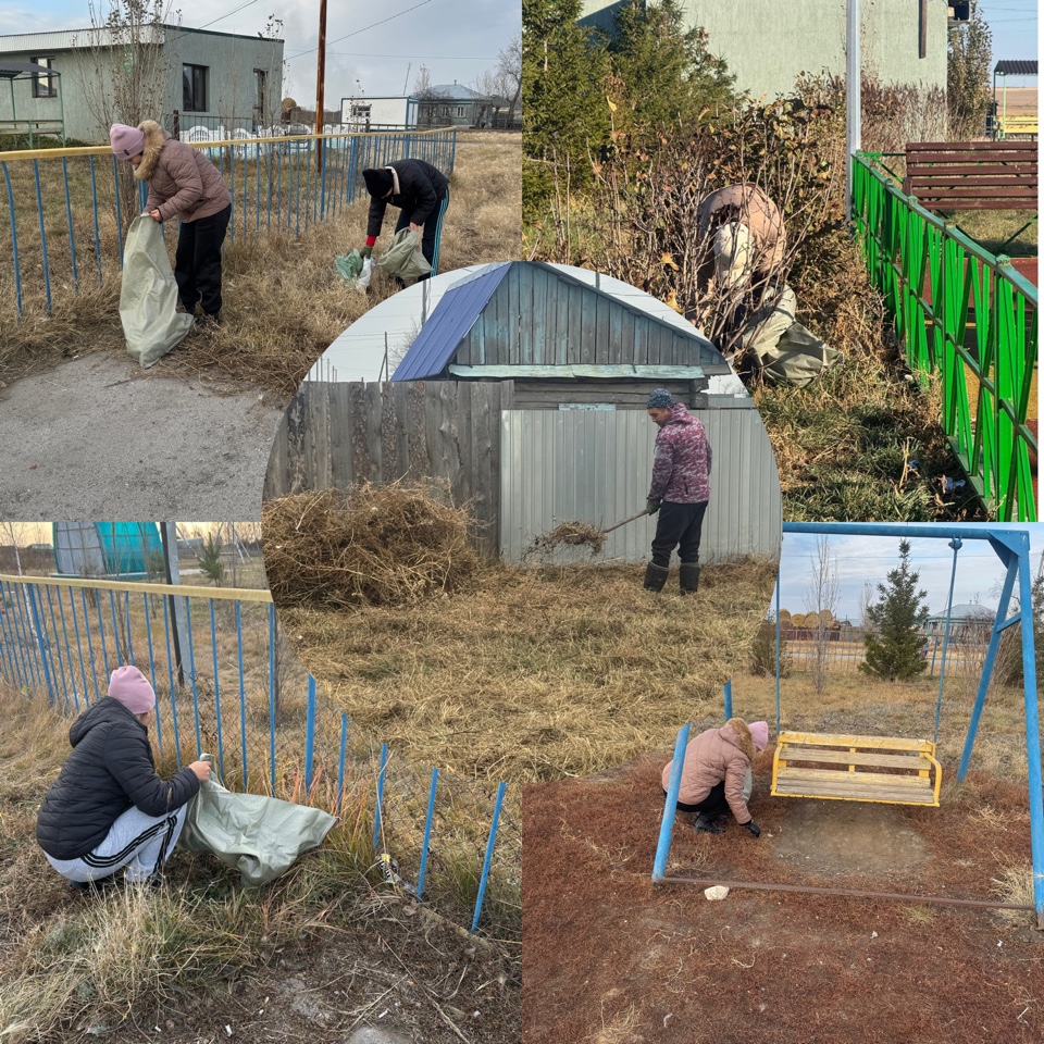 2025 жылғы 30 қазан күні Обаған ауылдық округінің аумағында «Таза Қазақстан» республикалық экологиялық бағдарламасы аясында сенбілік өткізілді.