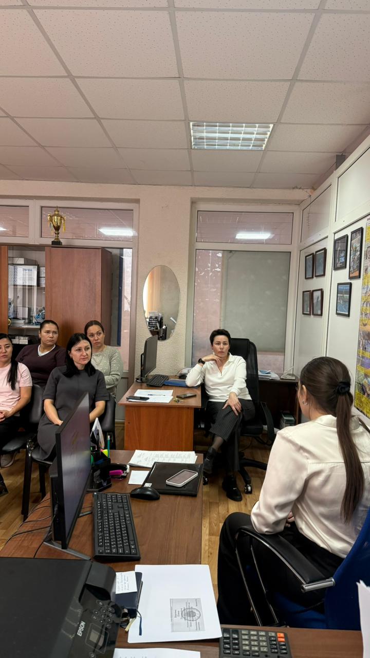 Спорт мектебі қызметкерлерімен ақпараттық-түсіндіру іс-шарасы