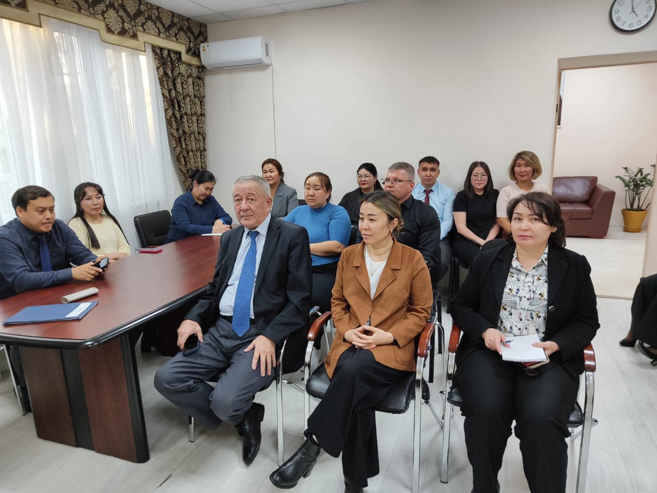 Встреча с Уполномоченным по этике акимата Костанайской области Сюндиковым К.Ж.