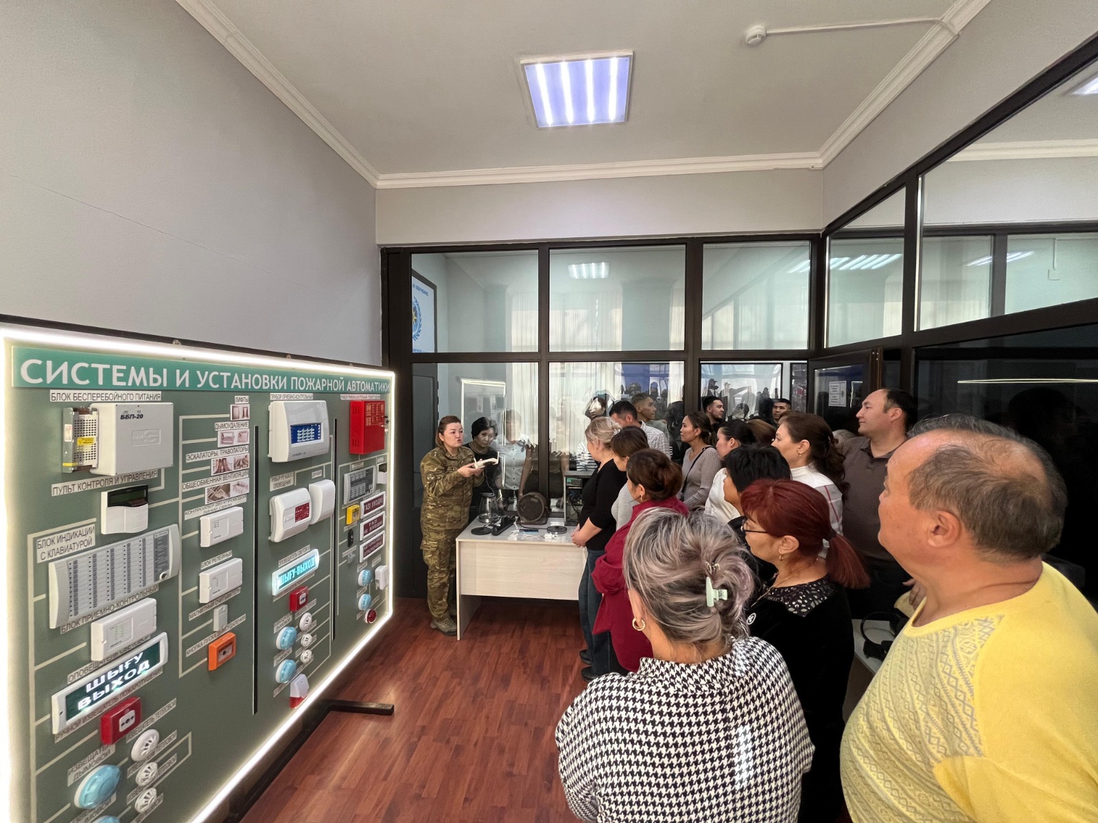 Медико-социальные объекты Алматы  прошли обучение в сфере гражданской защиты