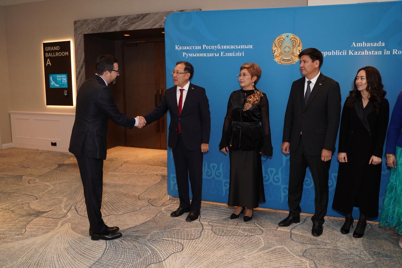 Румынияда Қазақстан Республикасының күніне арналған ресми қабылдау өтті