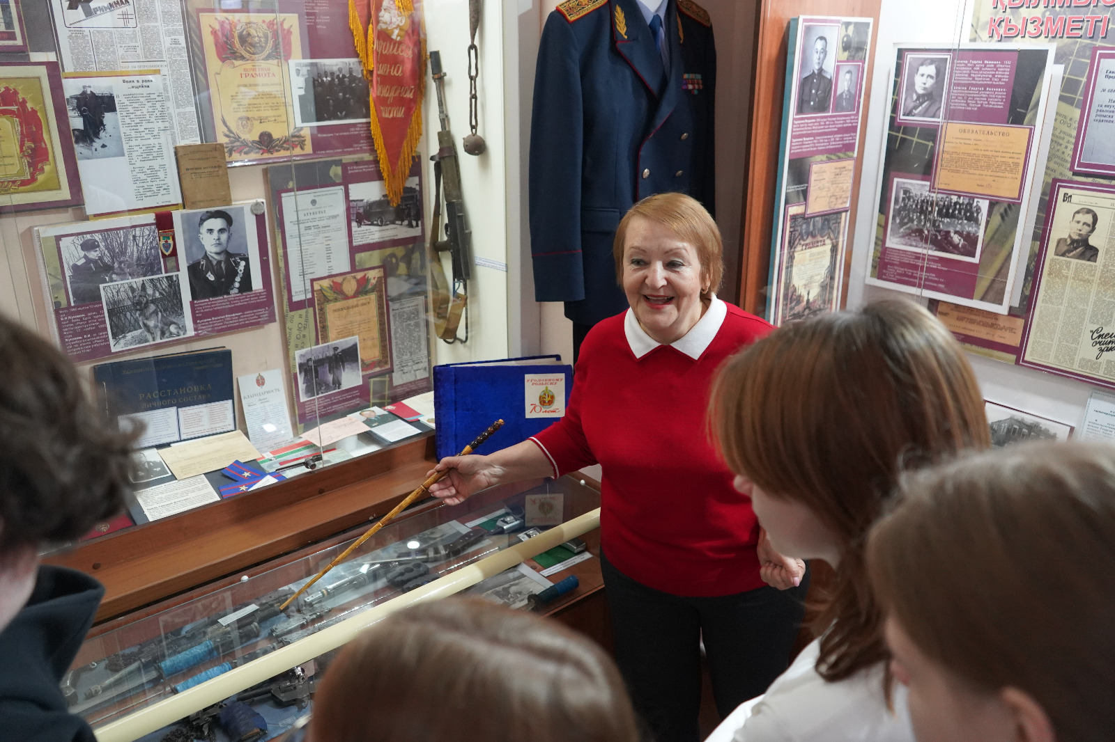 Қызықты әрі пайдалы шара – СҚО полиция департаментінде оқушылар үшін Ашық есік күні өтті