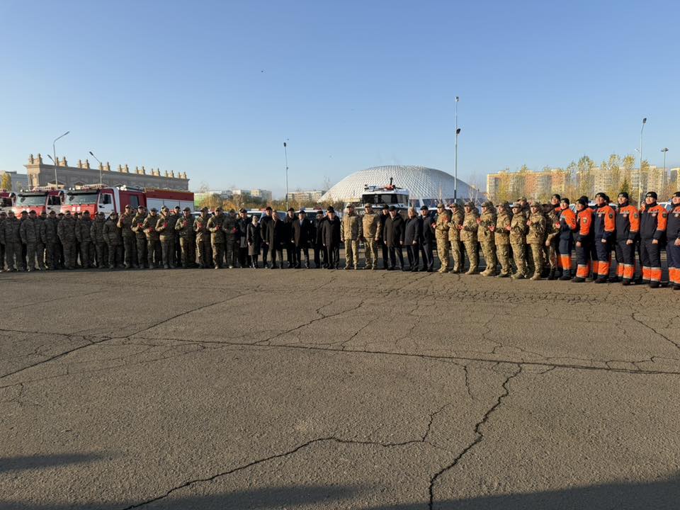 Вручены ключи от новой специальной техник