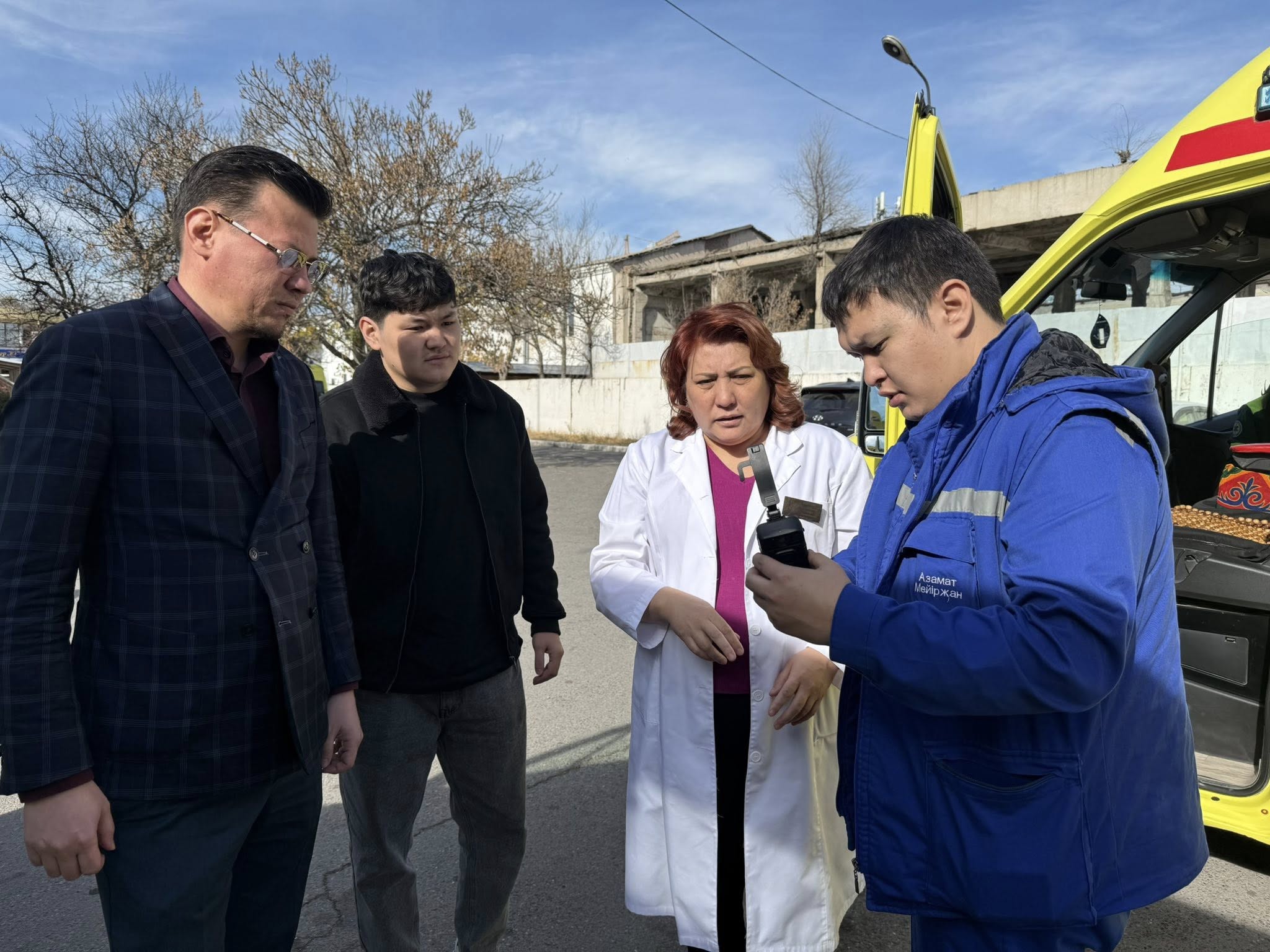 Жамбыл облысында медицина қызметкерлерінің қауіпсіздігін арттыруға бағытталған пилоттық жоба жүзеге асуда