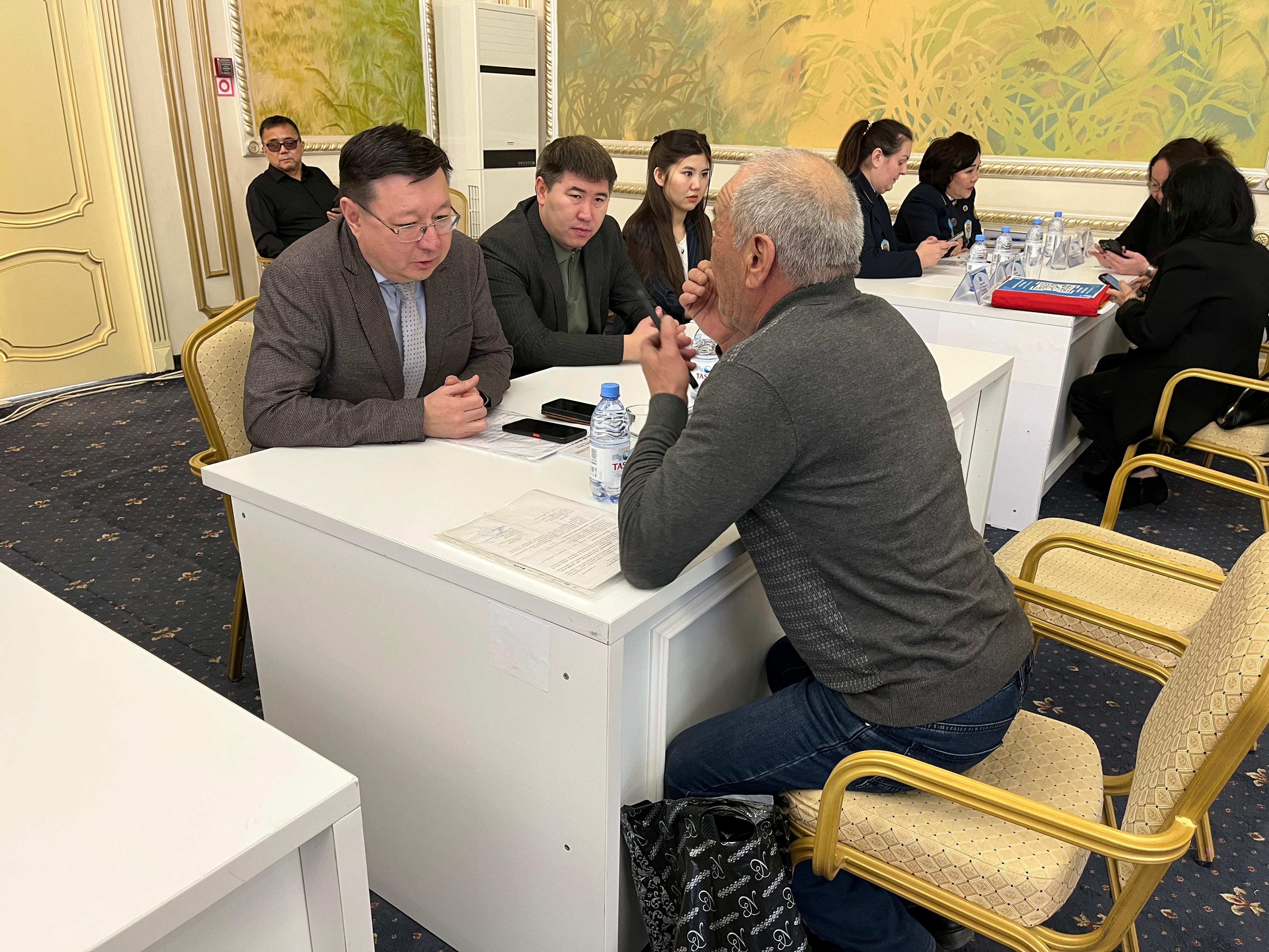 Руководитель департамента принял участие в Республиканской социальной акции «Народный юрист»