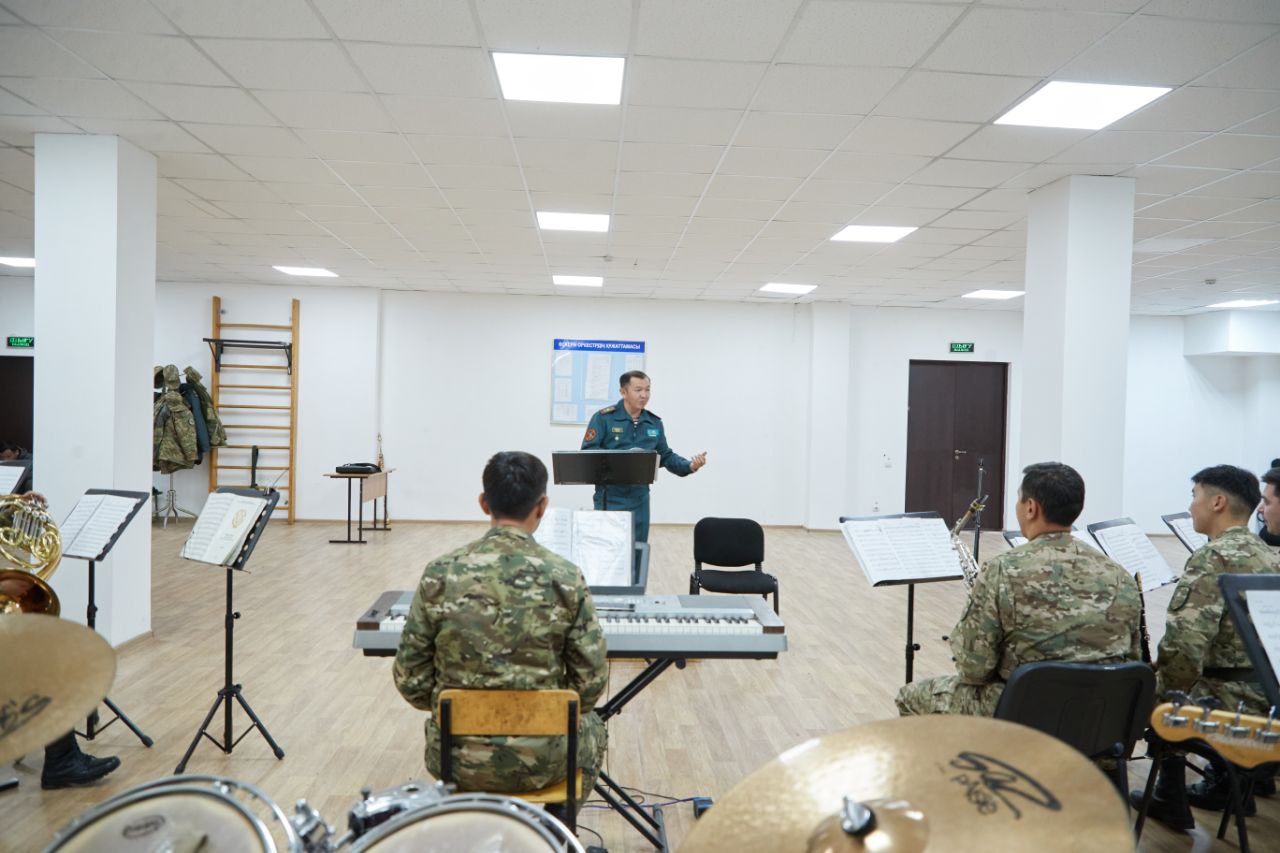Ұлттық ұлан тарихында алғаш рет әскери оркестр сержанттарын оқыту басталды