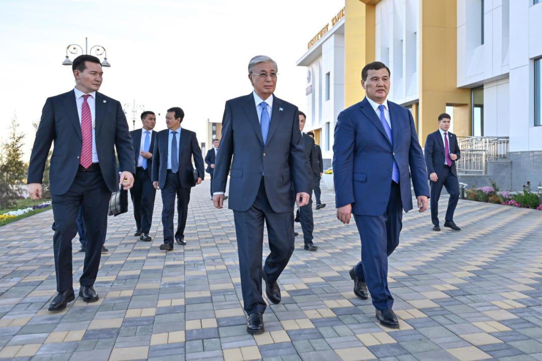 Қасым-Жомарт Тоқаев Үстел теннисі орталығына барды