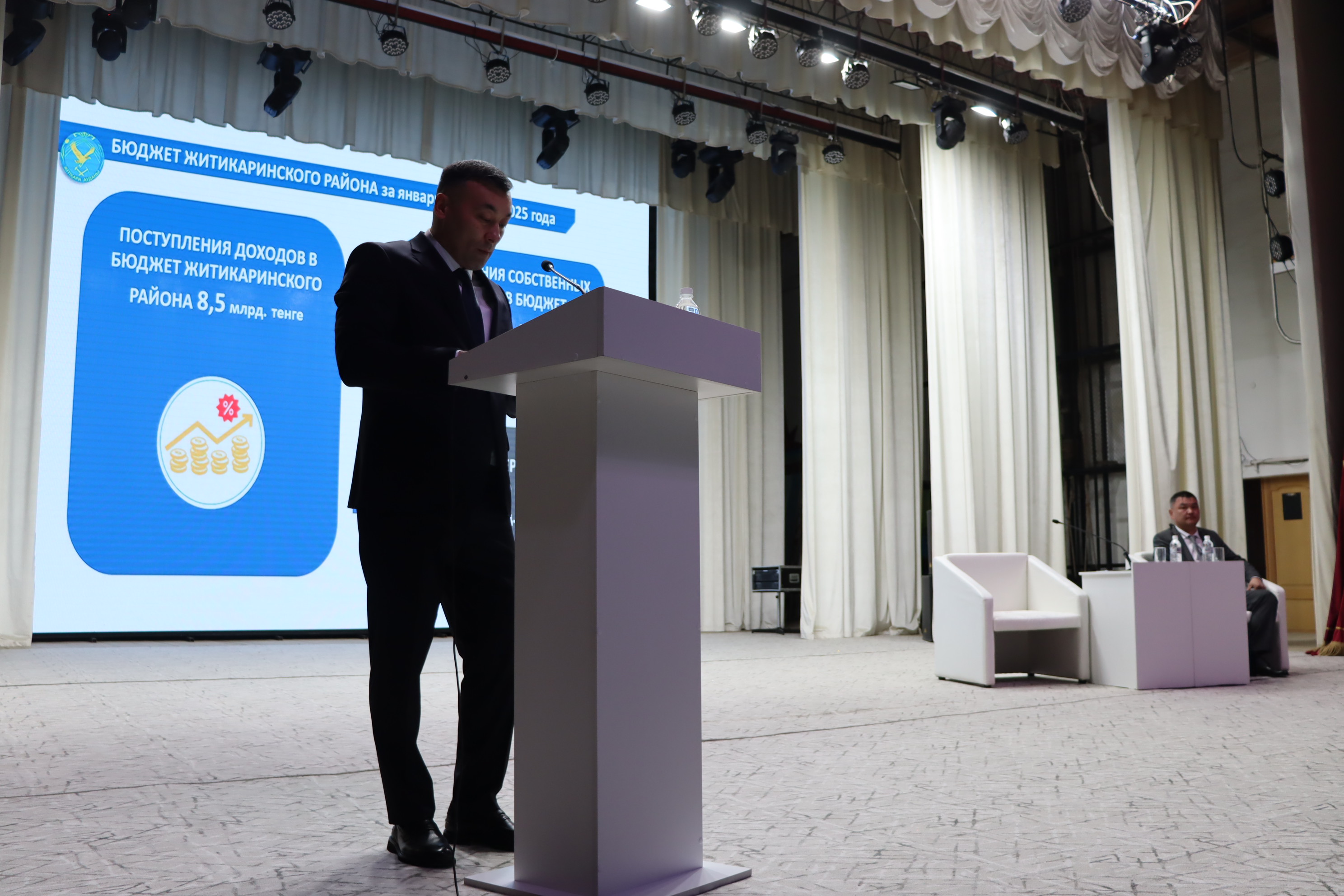 Жітіқара ауданы әкімінің аудан халқымен есептік кездесуі туралы