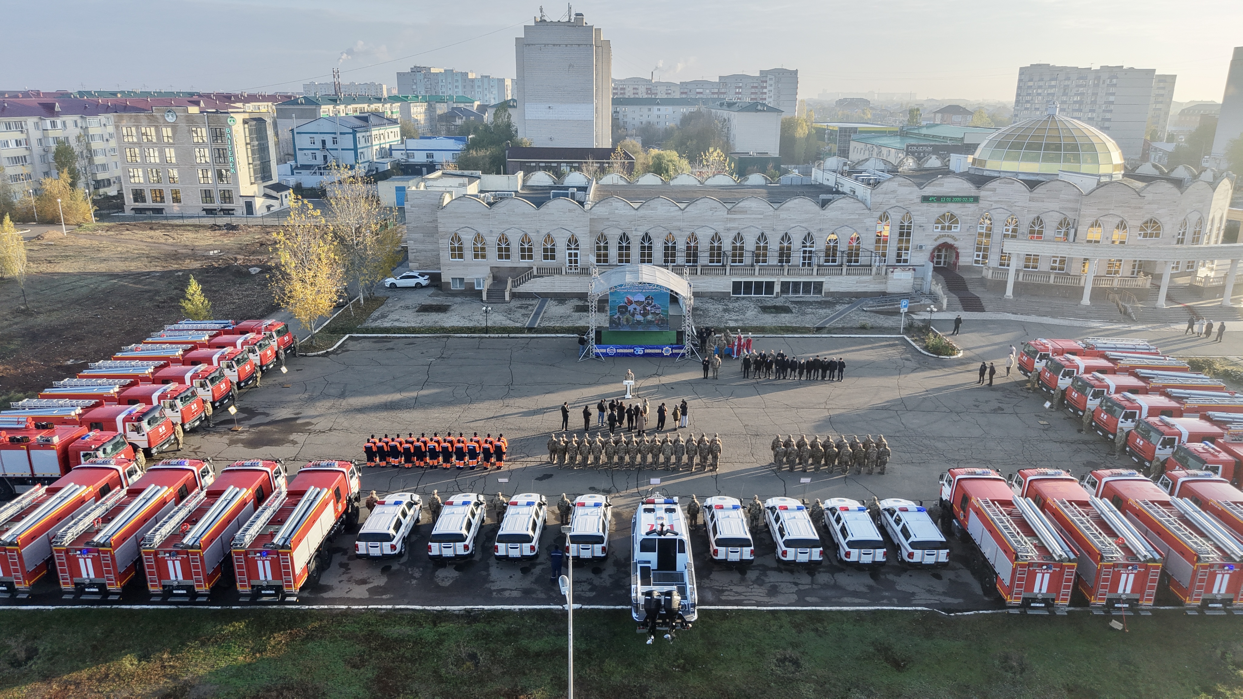 ТЖМ басшысы БҚО құтқарушыларына жаңа техника табыс етті