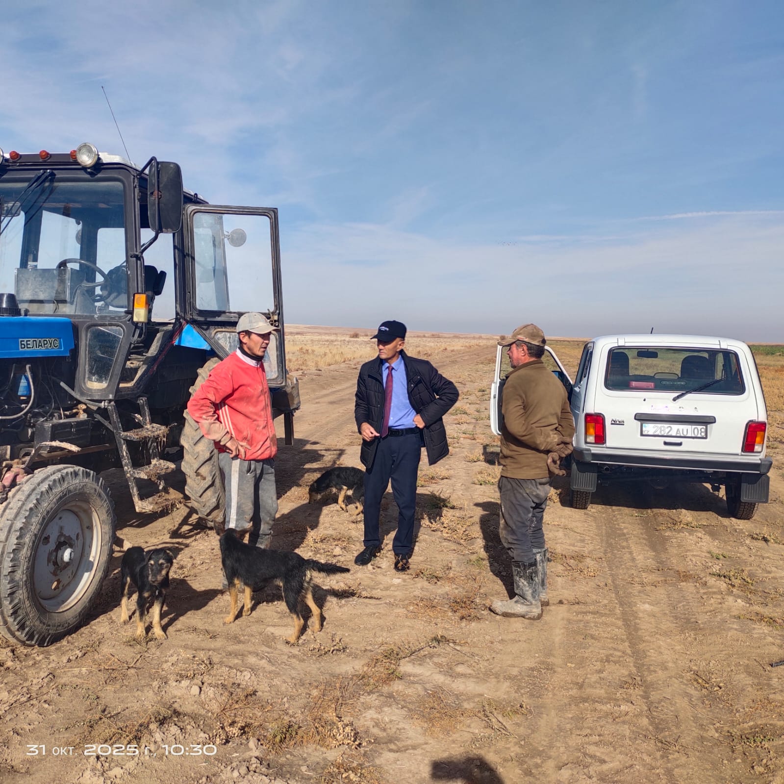 Аким Корагатинского сельского округа Бахытбек Аблазимов ознакомился с с процессом уборки работой сахарной свеклы фермерского хозяйства «Аккайнар», посаженной под водоемом «Шилик» в поселке Мамыртобе Корагатинского сельского округа, которая стоит на повестке дня в связи с алгоритмом работы.
