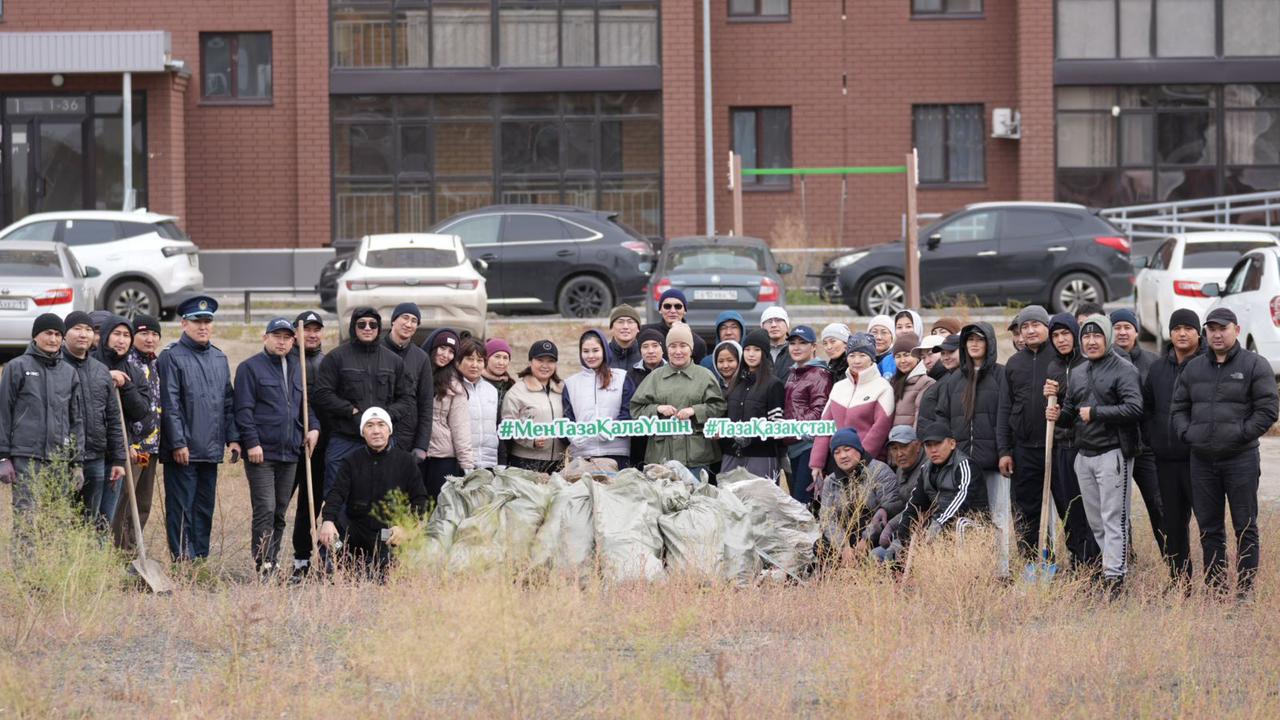 В области Абай прошёл субботник в рамках программы «Таза Қазақстан»