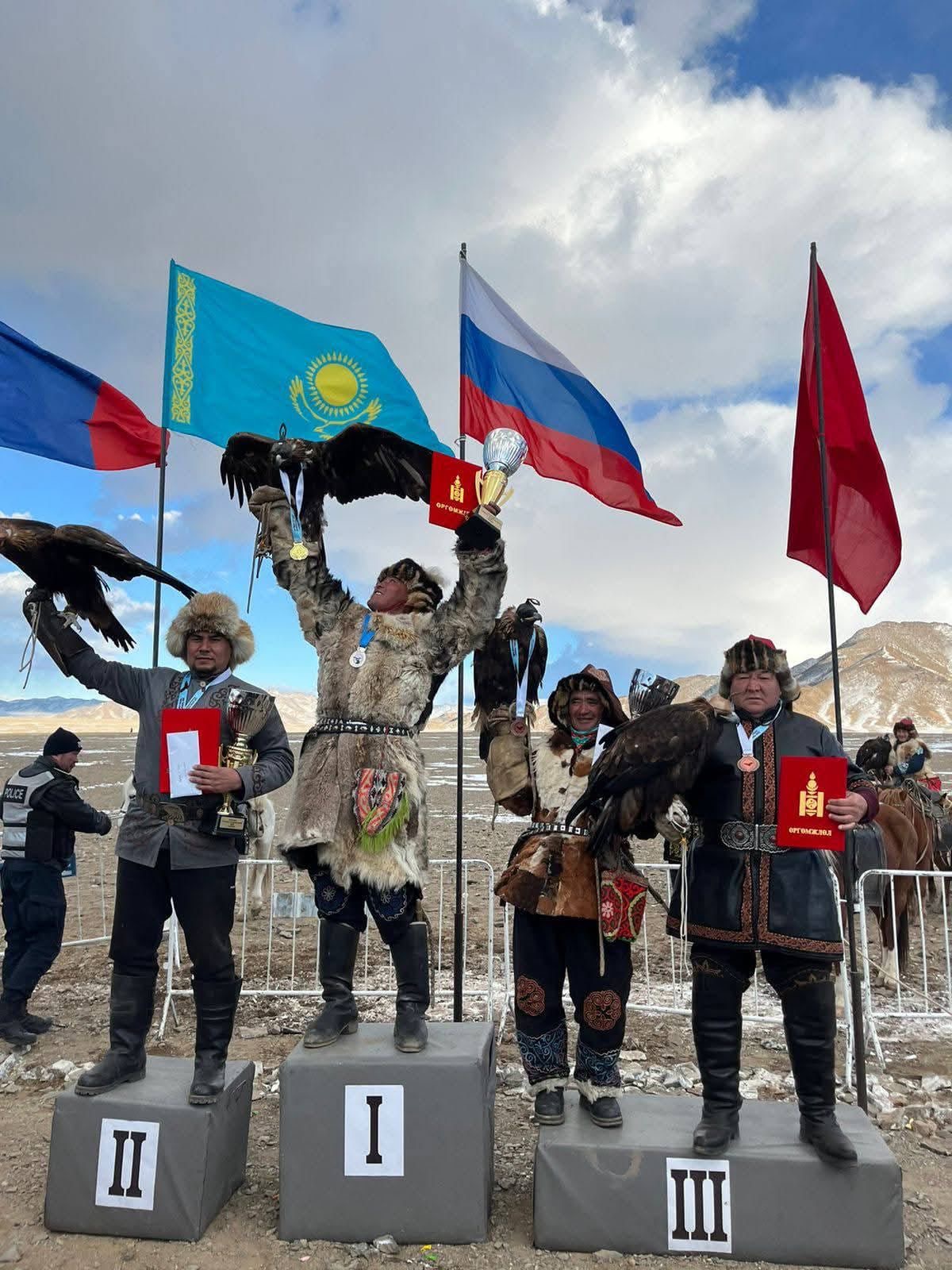 Абай облысының бүркітшісі Азия чемпионатында үшінші орын иеленді