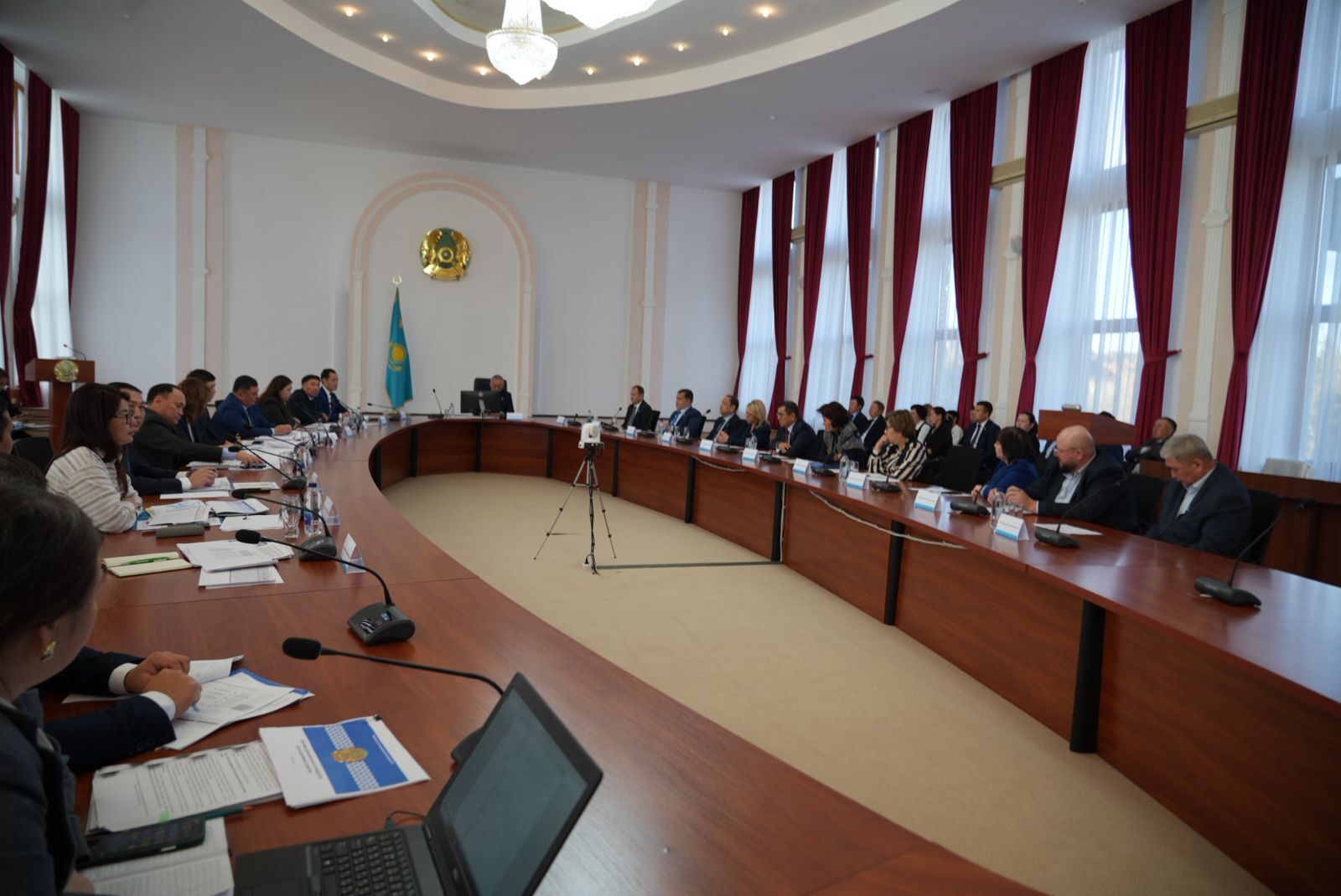 Ақмола облысында Сенаттың Қаржы және бюджет комитетінің көшпелі отырысы өтті