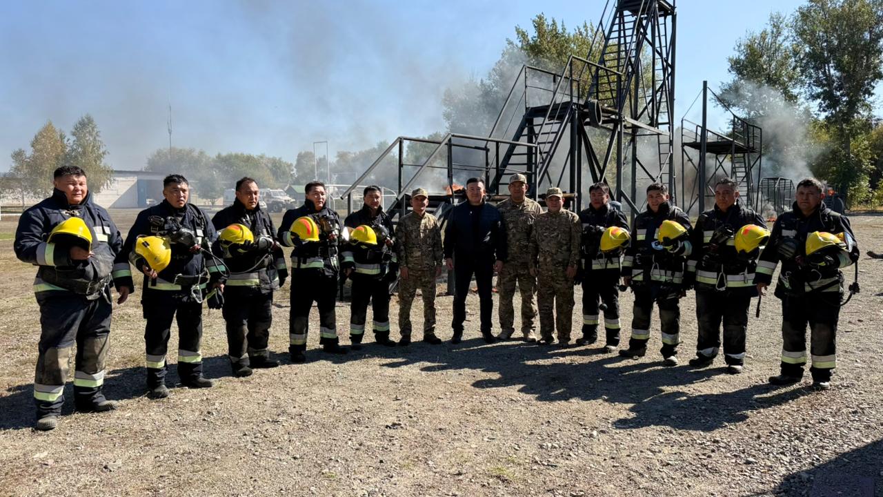 Құтқарушылар кәсібилігін арттыру: Жетісуда төтенше жағдайларға дайындық күшейді
