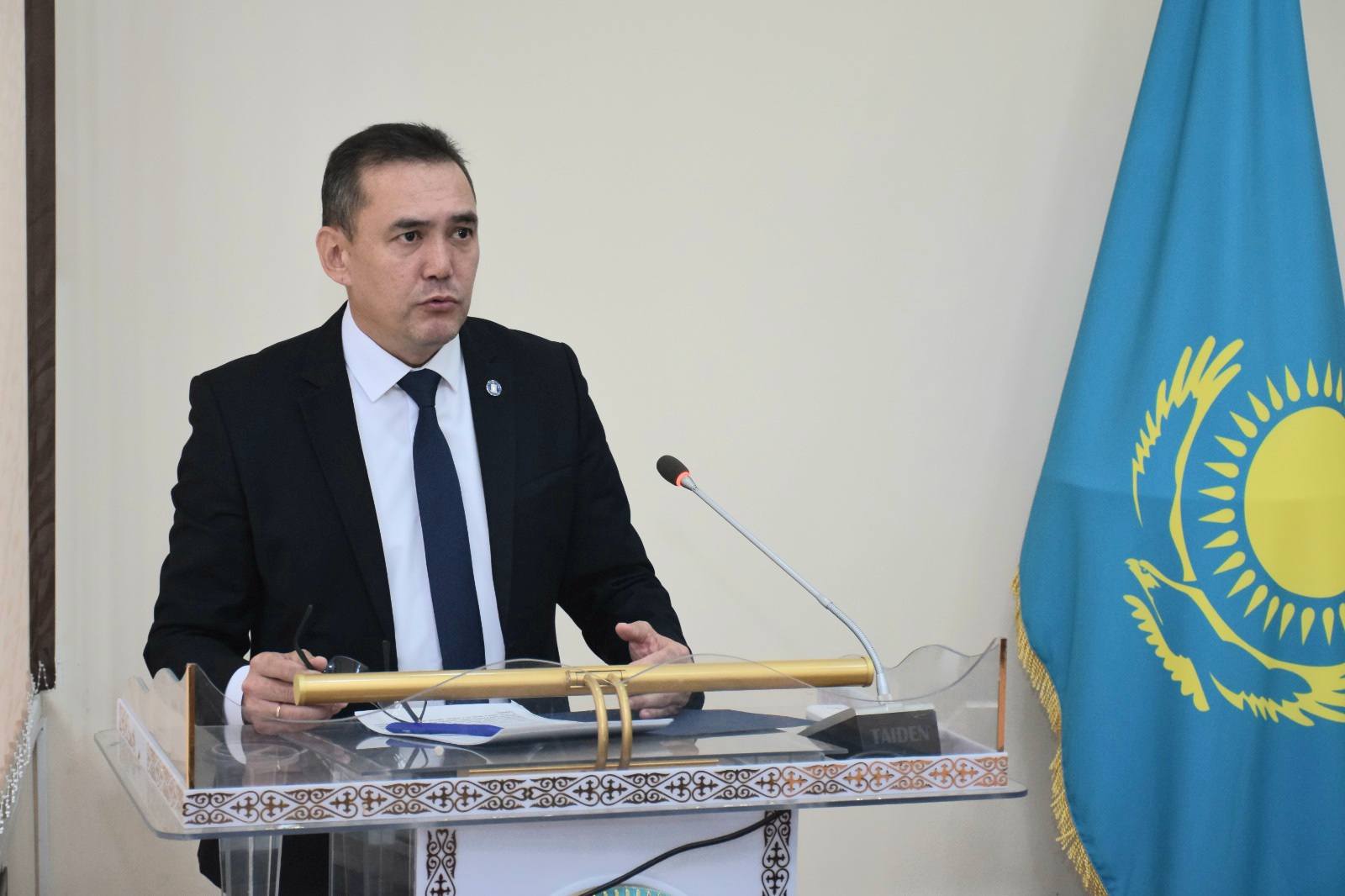 Встреча в акимате Кызылжарского района Северо-Казахстанской области