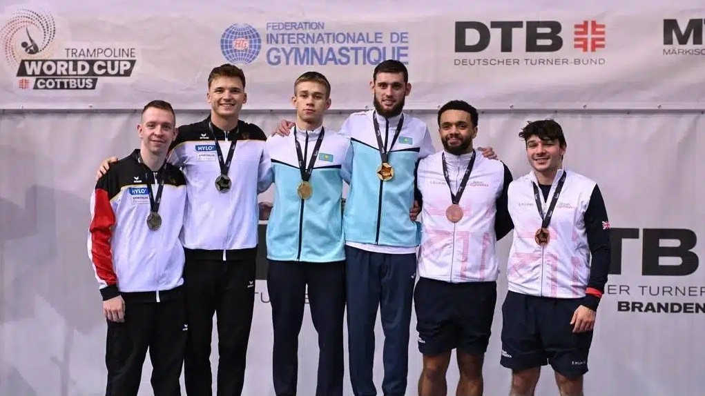 Қарағандылық спортшылар дуэті батут гимнастикасынан әлемдік рейтингте көш бастады