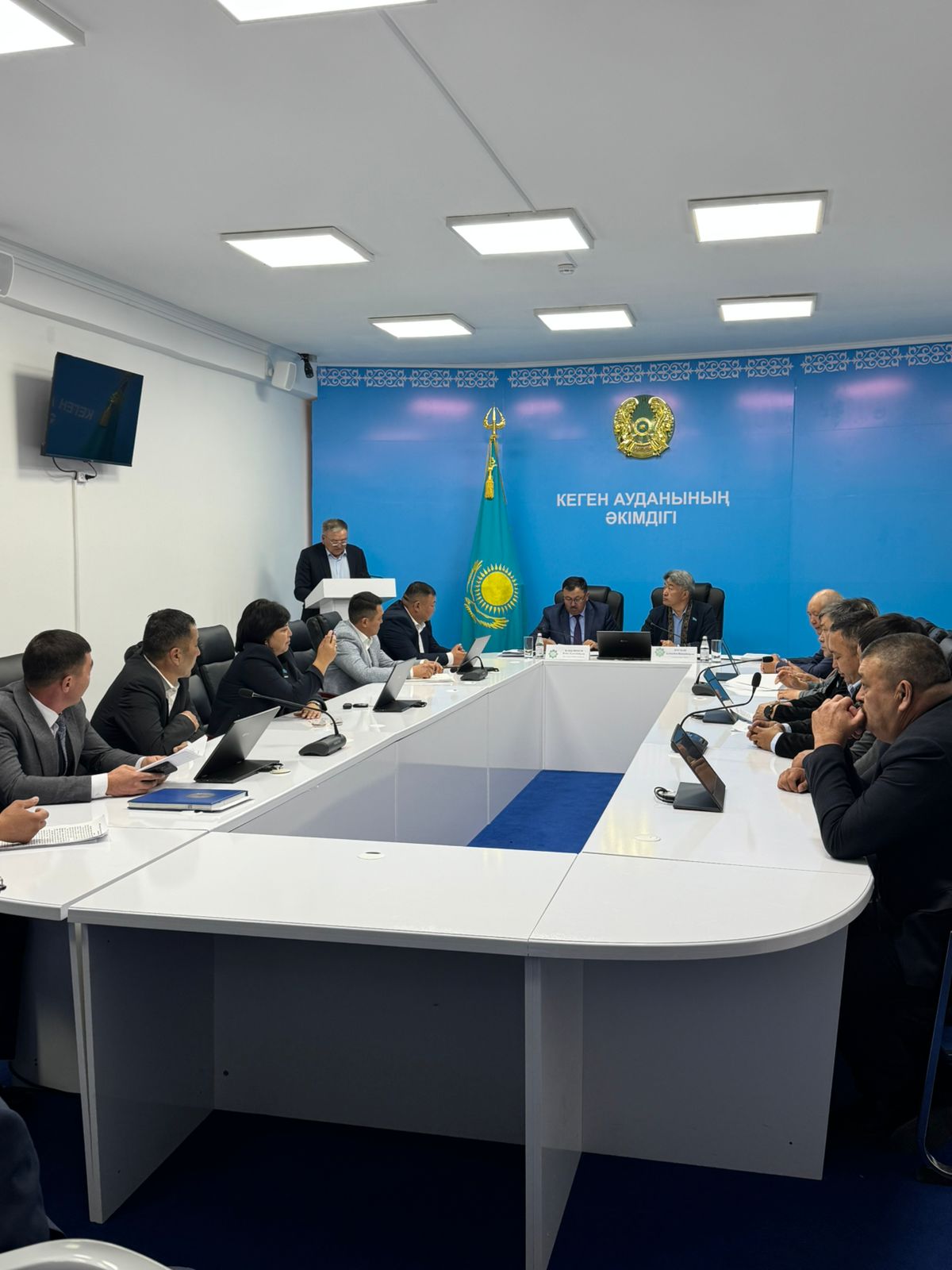 Кеген аудандық мәслихатының кезектен тыс отыз жетінші сессиясы.
