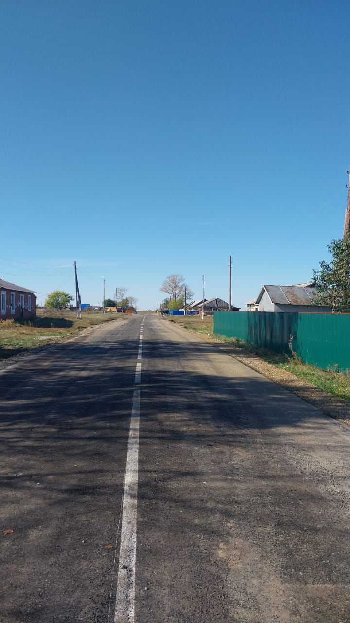 "Таза Казахстан" ремонт дорог в селе Укаткан
