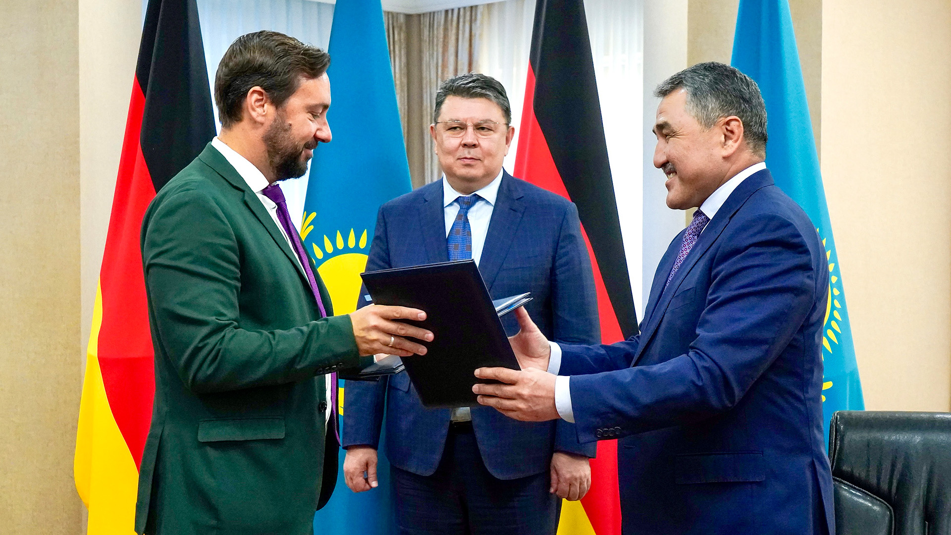 Соглашение о стратегическом водном партнерстве  подписано между Казахстаном и Германией