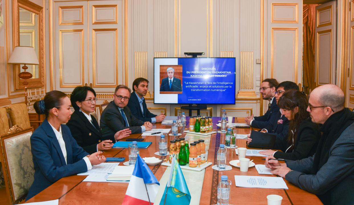 В Париже обсудили Послание Президента РК