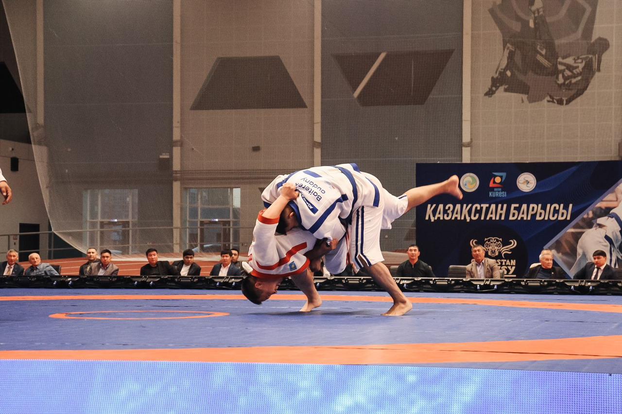 🏆 В соревнованиях по казахской борьбе был выбран борец, который будет защищать честь Западно-Казахстанской области на турнире «Қазақстан Барысы»