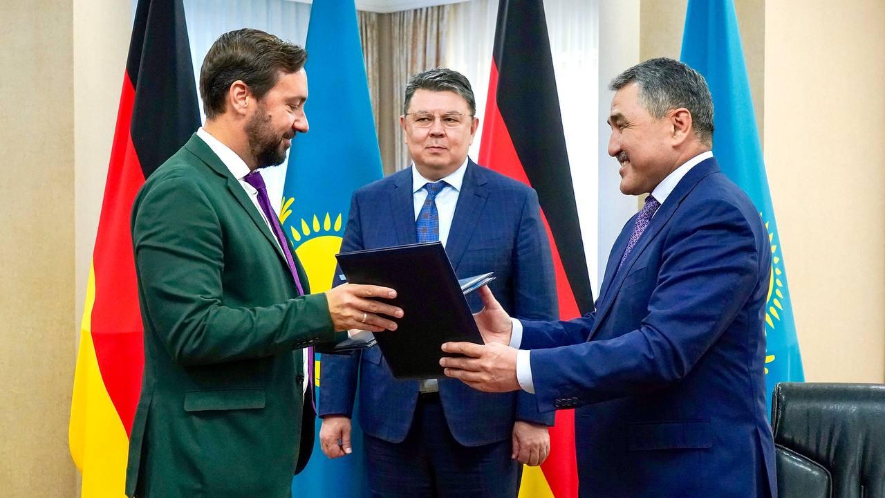 Су ресурстары және ирригация министрлігі Германияның German Water Partnership (GWP) қауымдастығымен Стратегиялық әріптестік туралы келісімге қол қойды