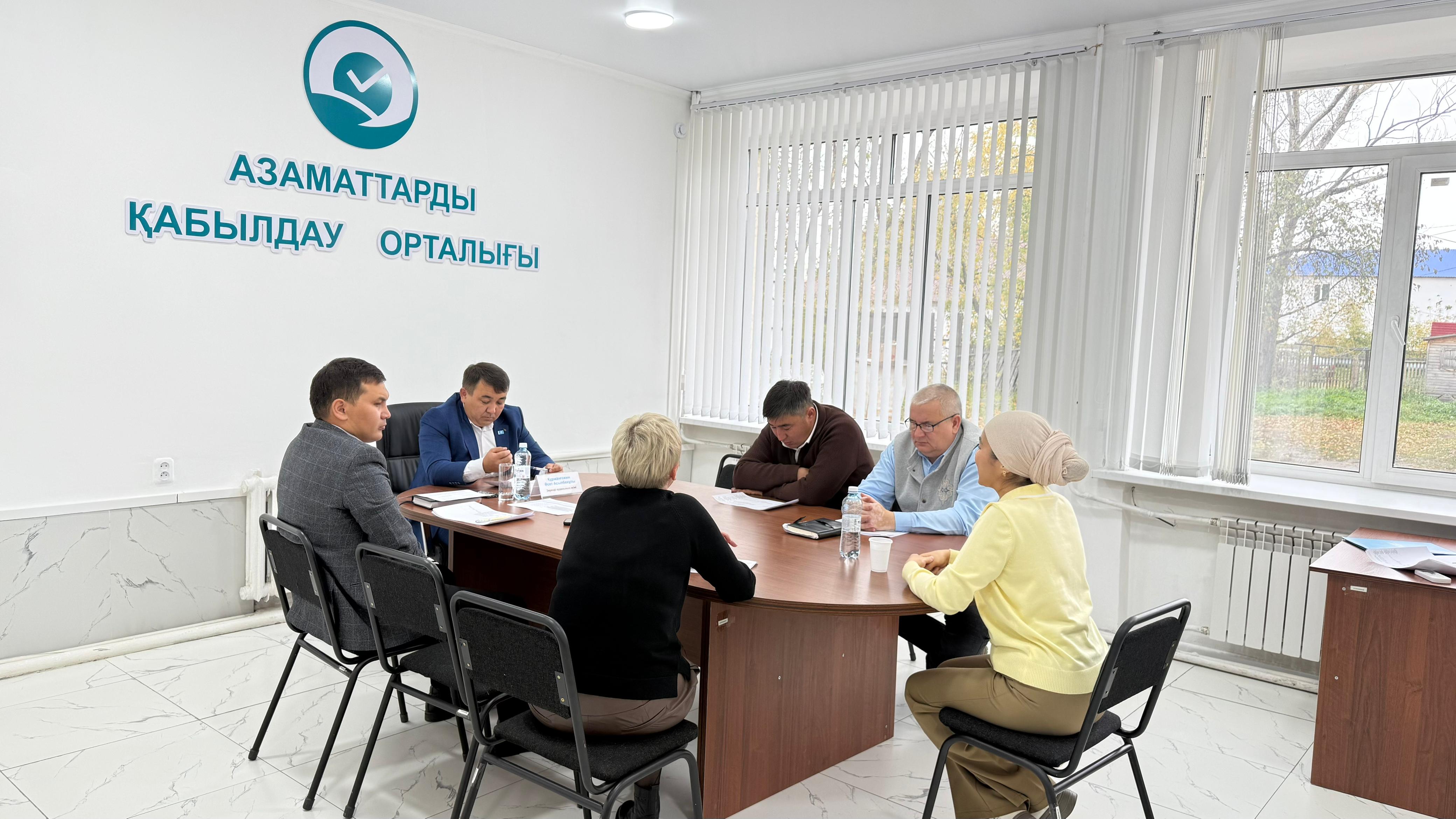 В Зеренде прошёл приём граждан