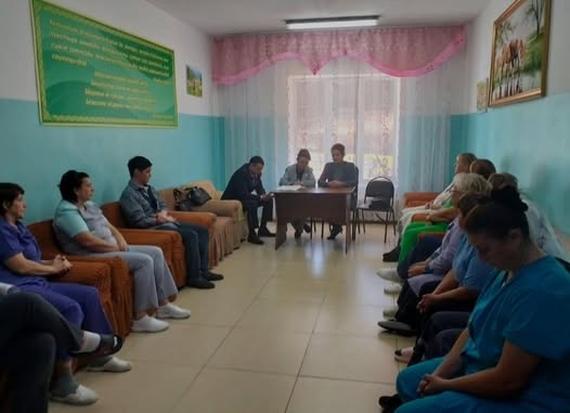 Халықпен кездесу өткізілді