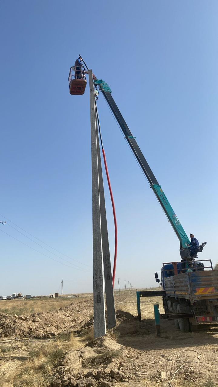 ҚҰРСАЙДА ИНЖЕНЕРЛІК ИНФРАҚҰРЫЛЫМ ОРНАТЫЛУДА