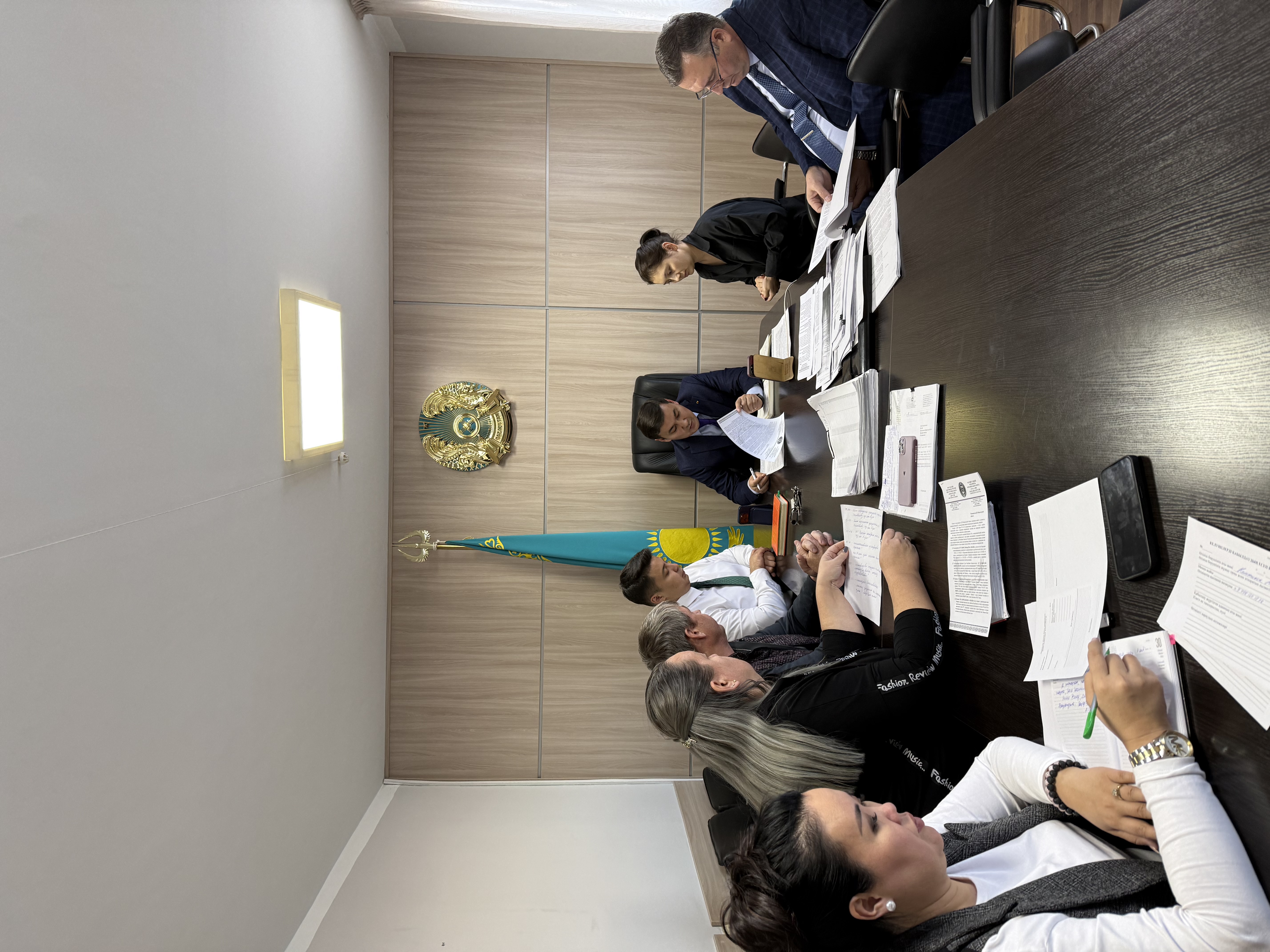 05.11.2025 года руководитель Департамента юстиции Мангистауской области Каримов А.Н. провел личный прием граждан.