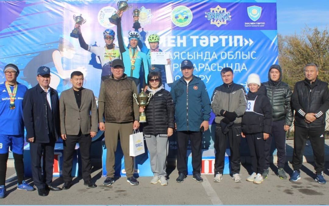 В рамках принципа «Закон и порядок» среди жителей области прошёл велопробег