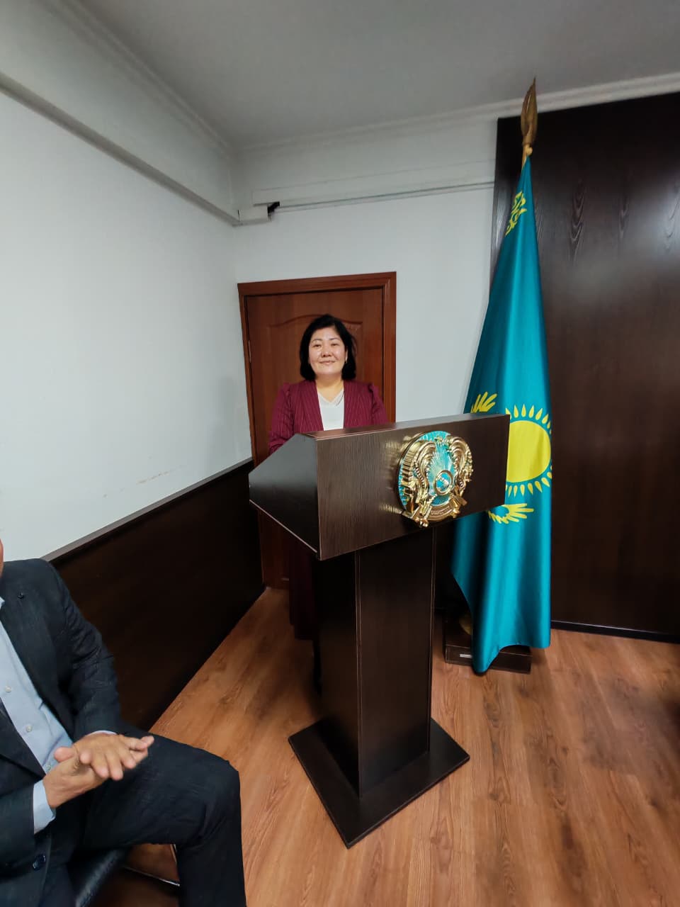 Мемлекеттік қызметшінің антын қабылдау рәсімі өтті